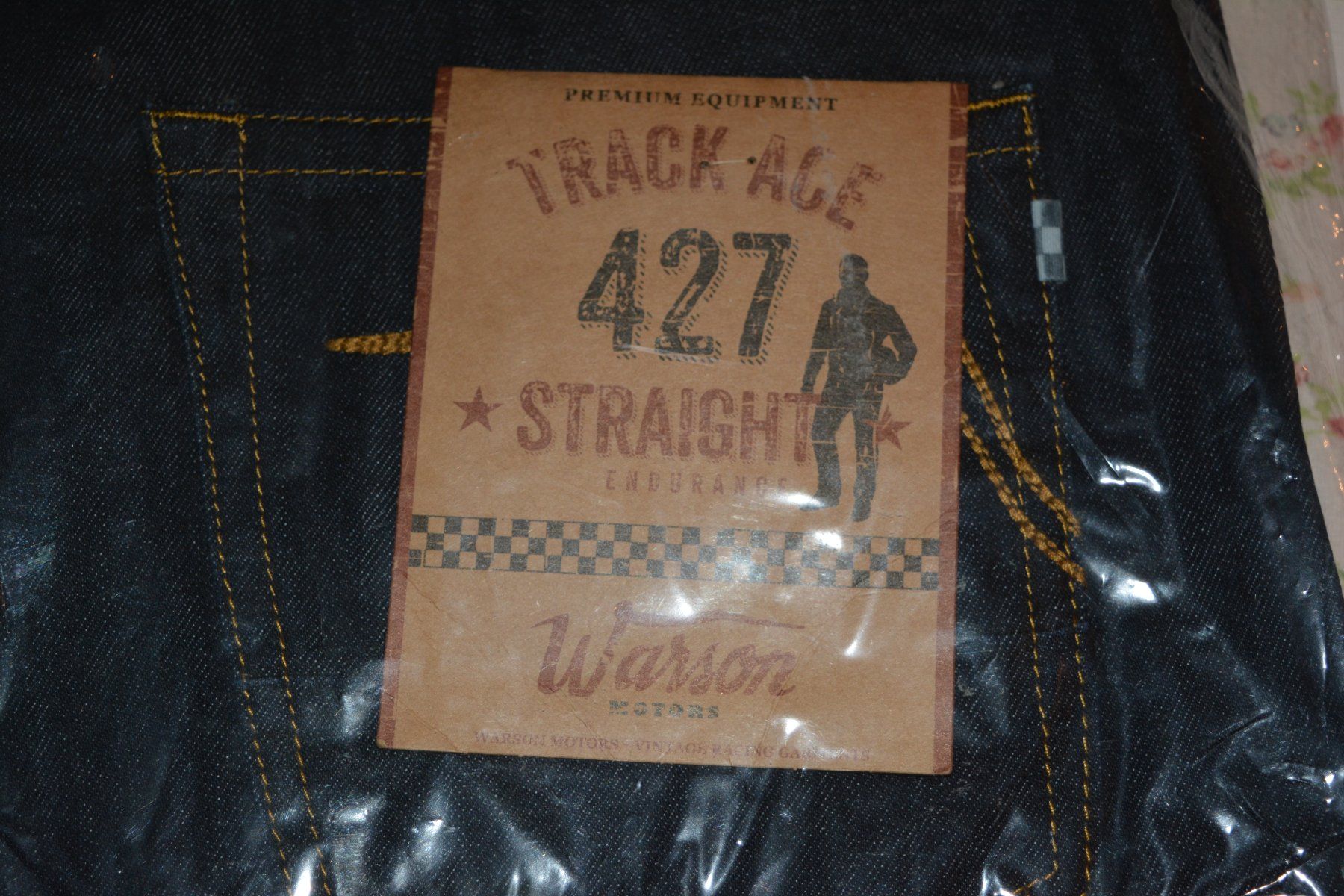 Jeans: WARSON JEANS NEU TRACK ACE 427 STRAIGHT – Nuovo e nell'imballaggio originale da Weissbad venduto da Usw63 2