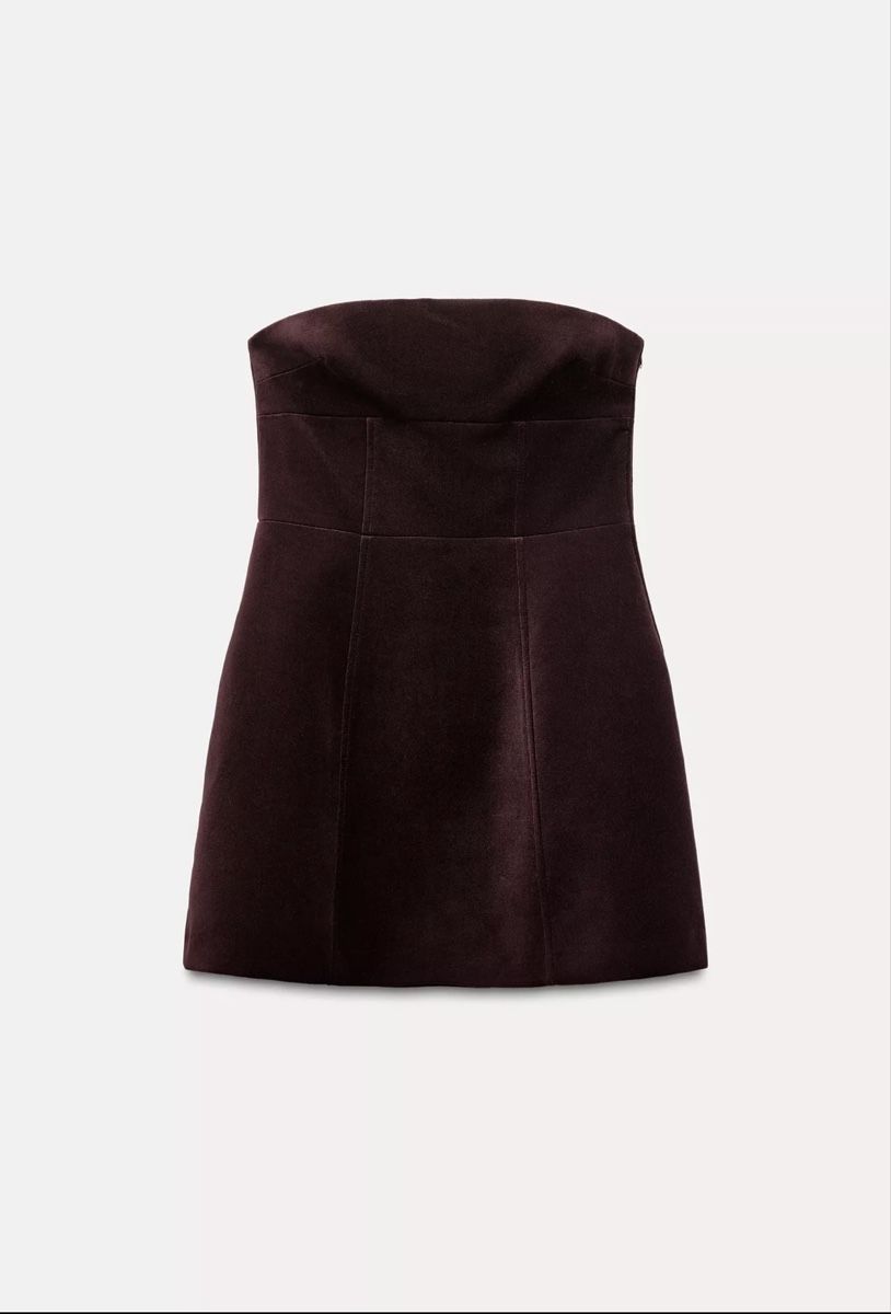 Zara Vestiti: Samtkleid mit Schleife - Zara – Nuovo e nell'imballaggio originale da Zürich venduto da m7dj-sl 2