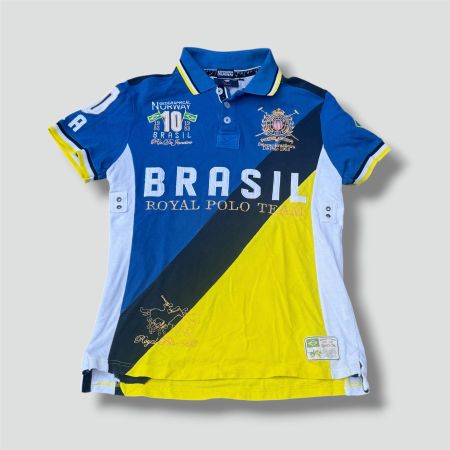Geographical Norway Brasil streetwear polo (ralph lauren) M