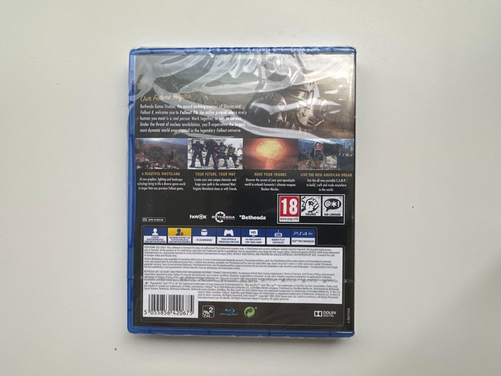 Fallout 76, Sony Playstation 4, PS4, PS5 (Neu und originalverpackt) in ...