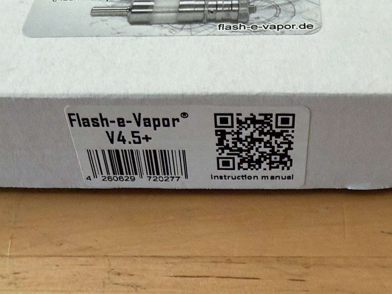 Altri Prodotti per fumatori: Flash e Vapor V4.5+ Komplettes Set – Nuovo (secondo la descrizione) da Gretzenbach venduto da Spacemonk13 9