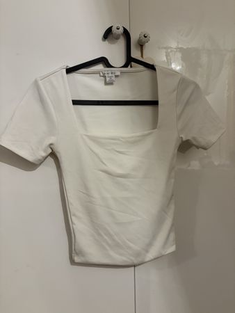 Damen Top weiss Grösse s guter Zustand