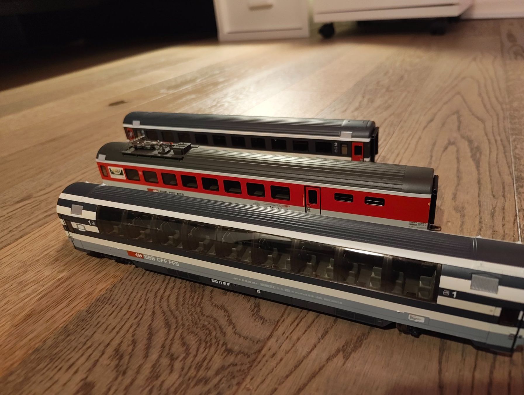 Märklin Modellini di ferrovie: Märklin SBB Wagon Set – Usato da Lonay venduto da que_6phm 1