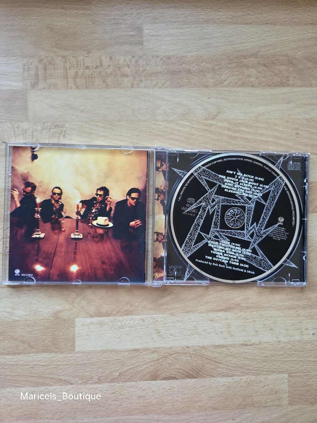 CD: Metallica Load CD album used – Usato da Winterthur venduto da Maricels_Boutique