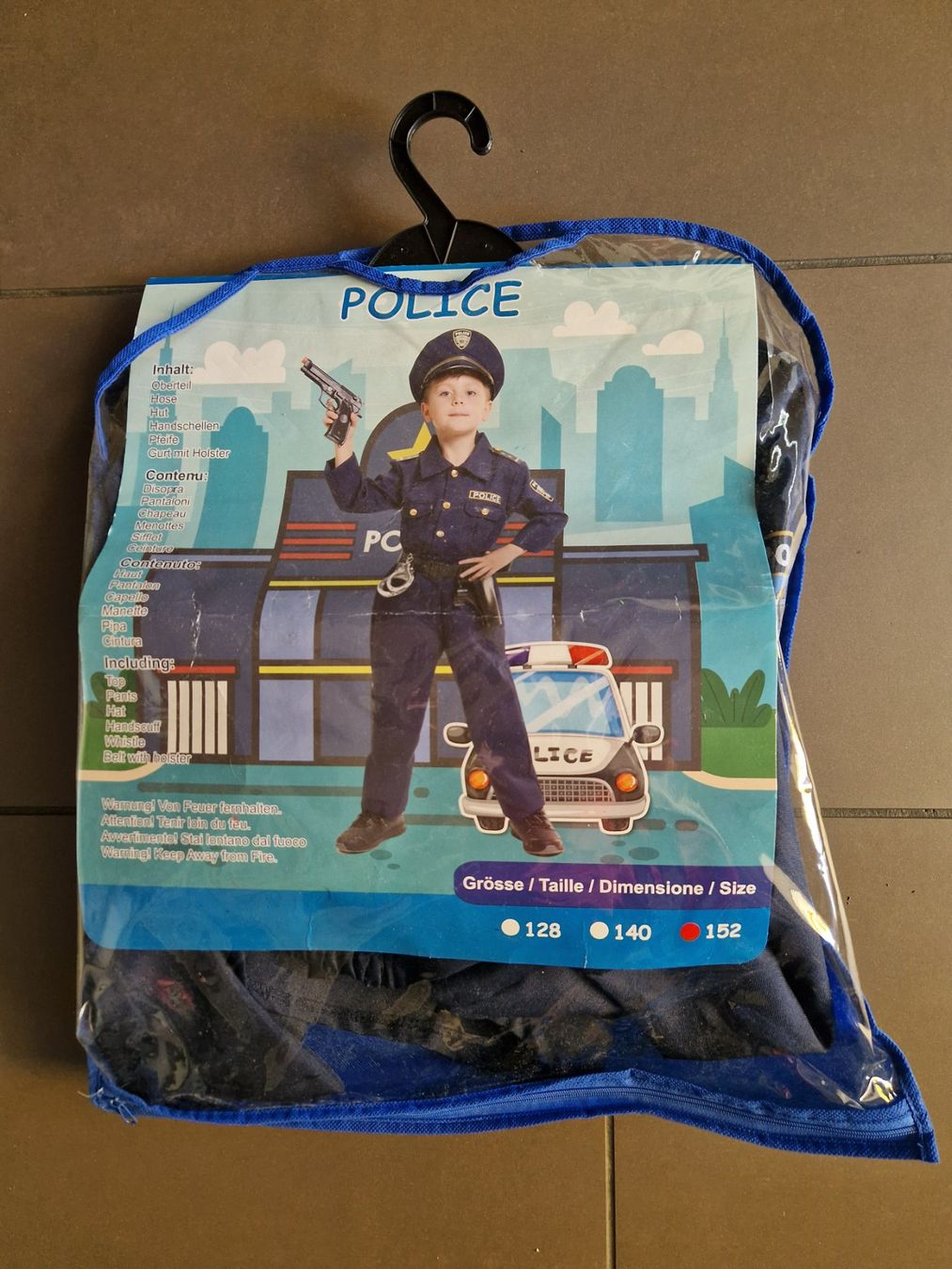 Kostüme: Polizei Kostüm Kinder Grösse 146 - 152 – Gebraucht aus Jona von Loki40