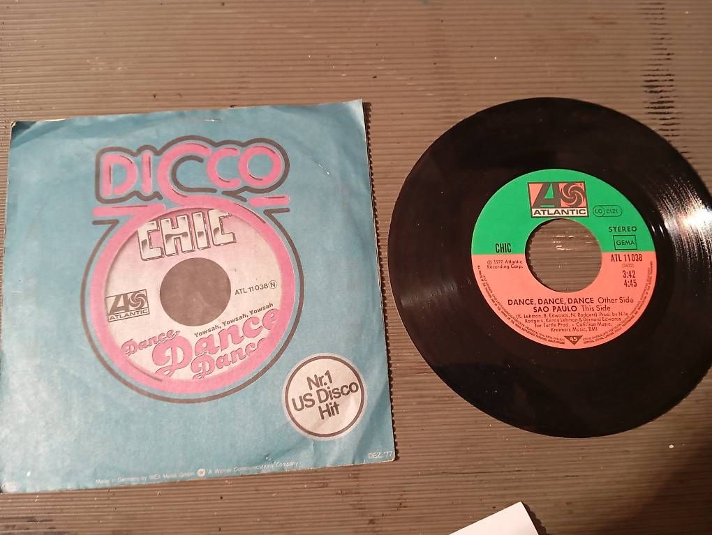 Dischi in vinile: CHIC - Dance, Dance, Dance - Seltene Single Schallplatte! – Usato da Basel venduto da Petergunn