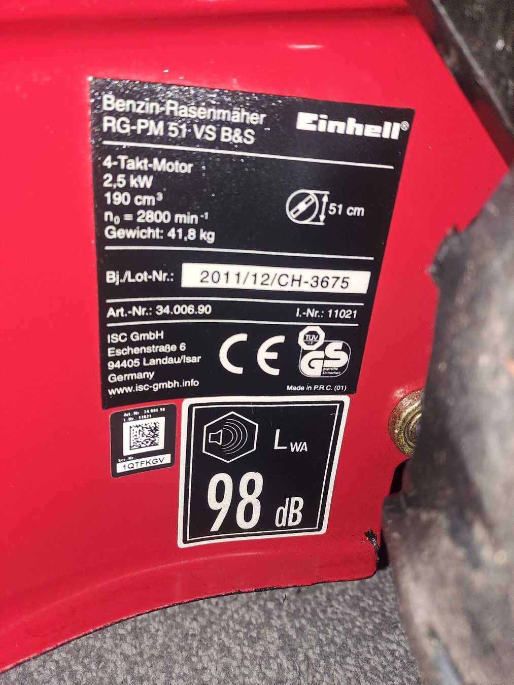 Einhell Tagliaerba: Rasenmäher mit Radantrieb ab Service – Usato da Bilten venduto da Zschweiz 8