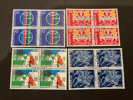 CH  1969  Viererblock  Serie FDC  Luxus  (4459)