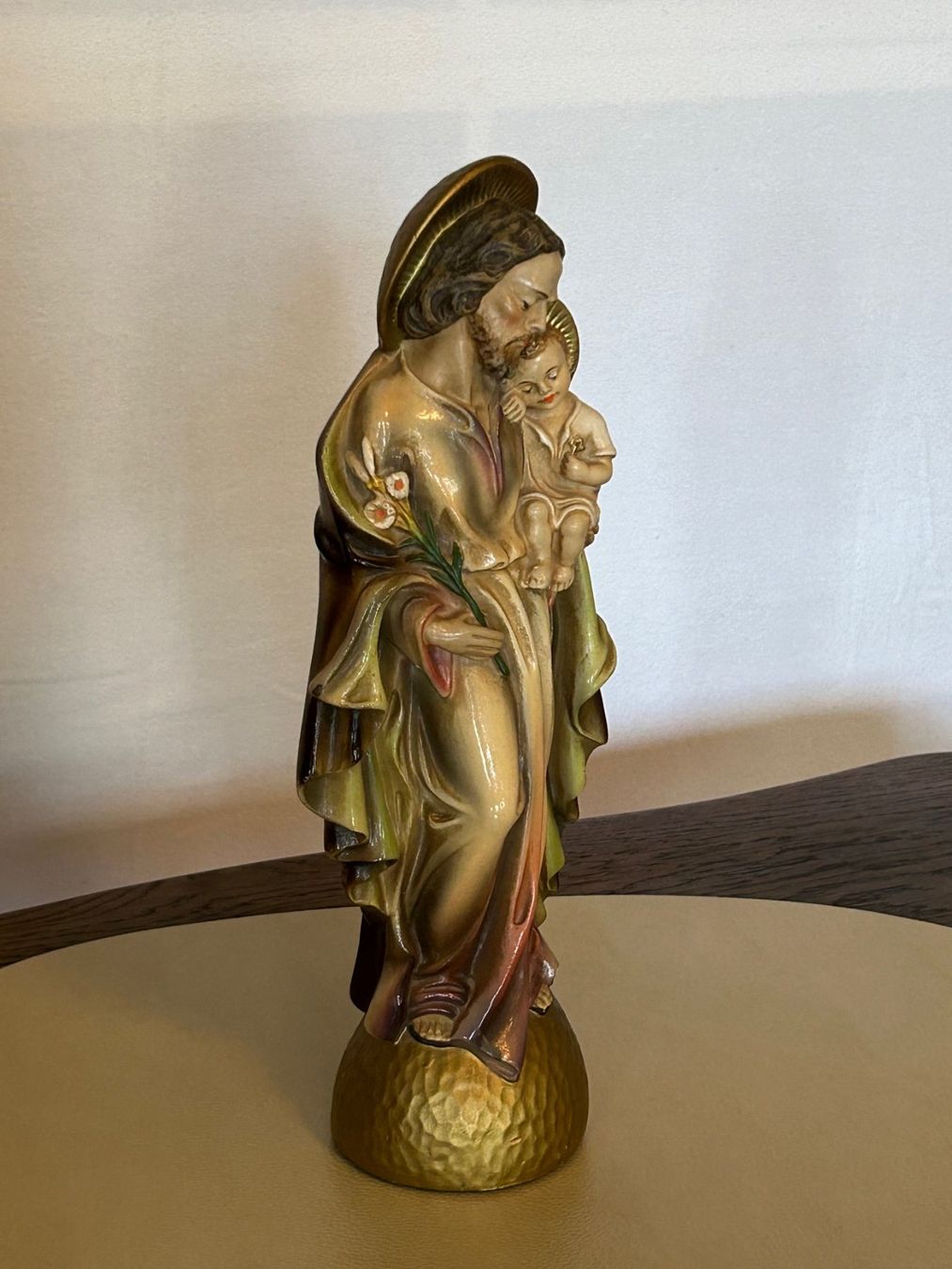 Sculture & Statue: Heiligenfigur Josef mit Jesuskind – Nuovo (secondo la descrizione) da Rocourt venduto da Vij_mz6g 7