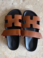 HERMES CHYPRE SANDAL NATUREL SIZE 37,5