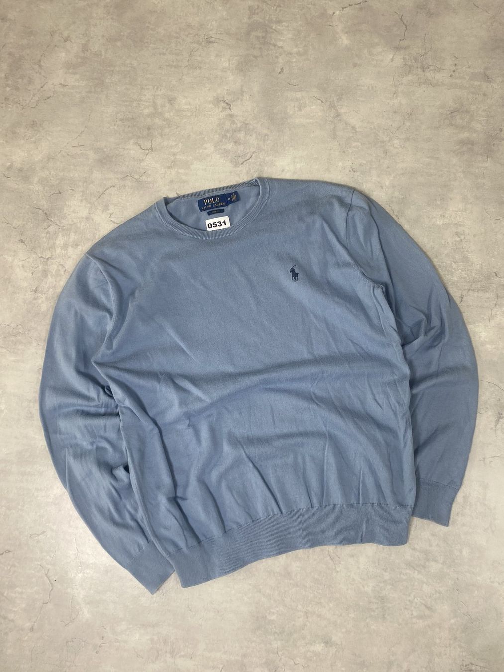 Ralph Lauren Maglioni & Felpe: Ralph Lauren Sweater Blue – Usato da Wald ZH venduto da Drue36sechs 1