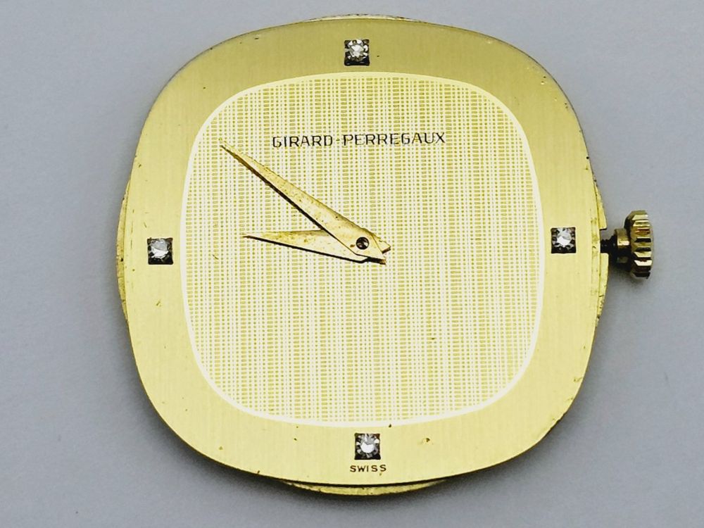 Girard Perregaux 101 958 Uhrwerk mit Zifferblatt Handaufzug