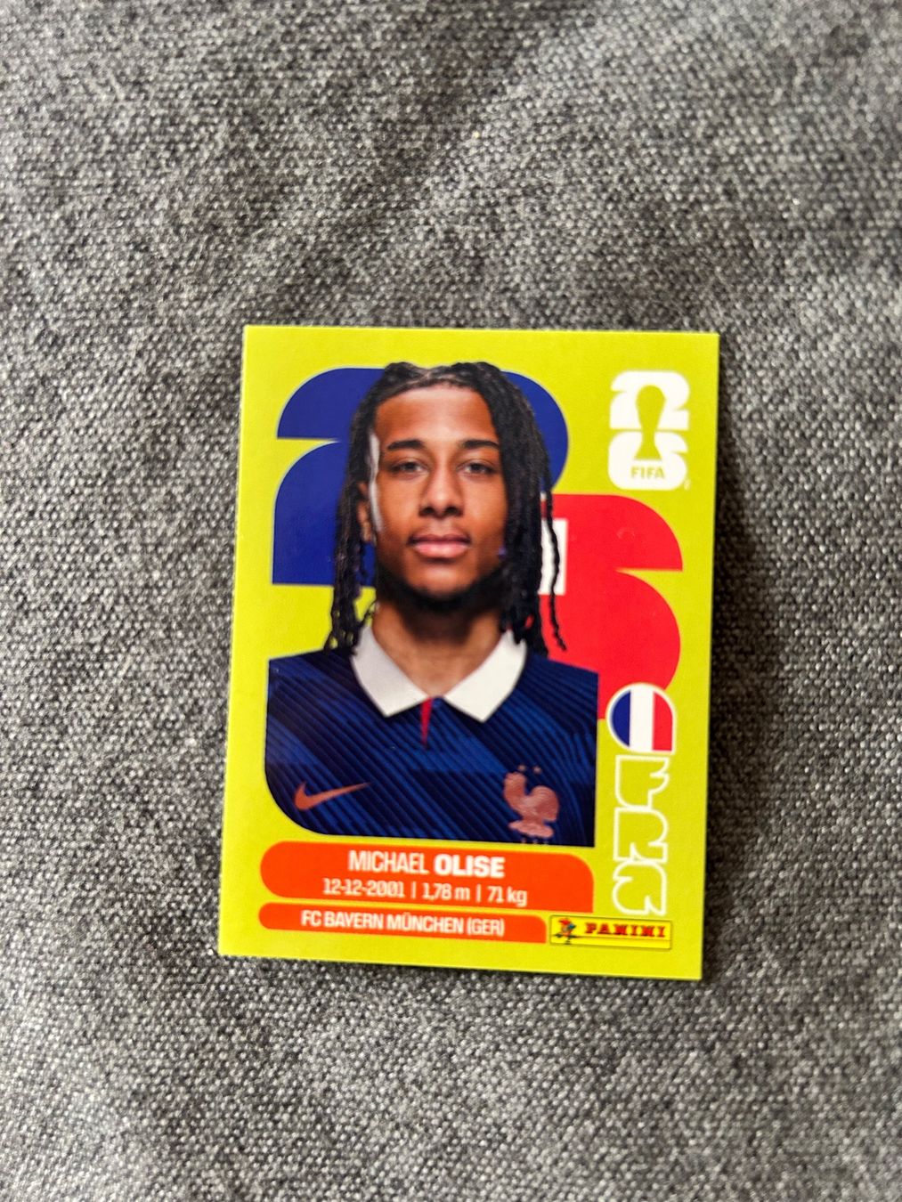 Panini Carte collezionabili: Panini FRA 14 Olise – Usato da Genève venduto da annedev