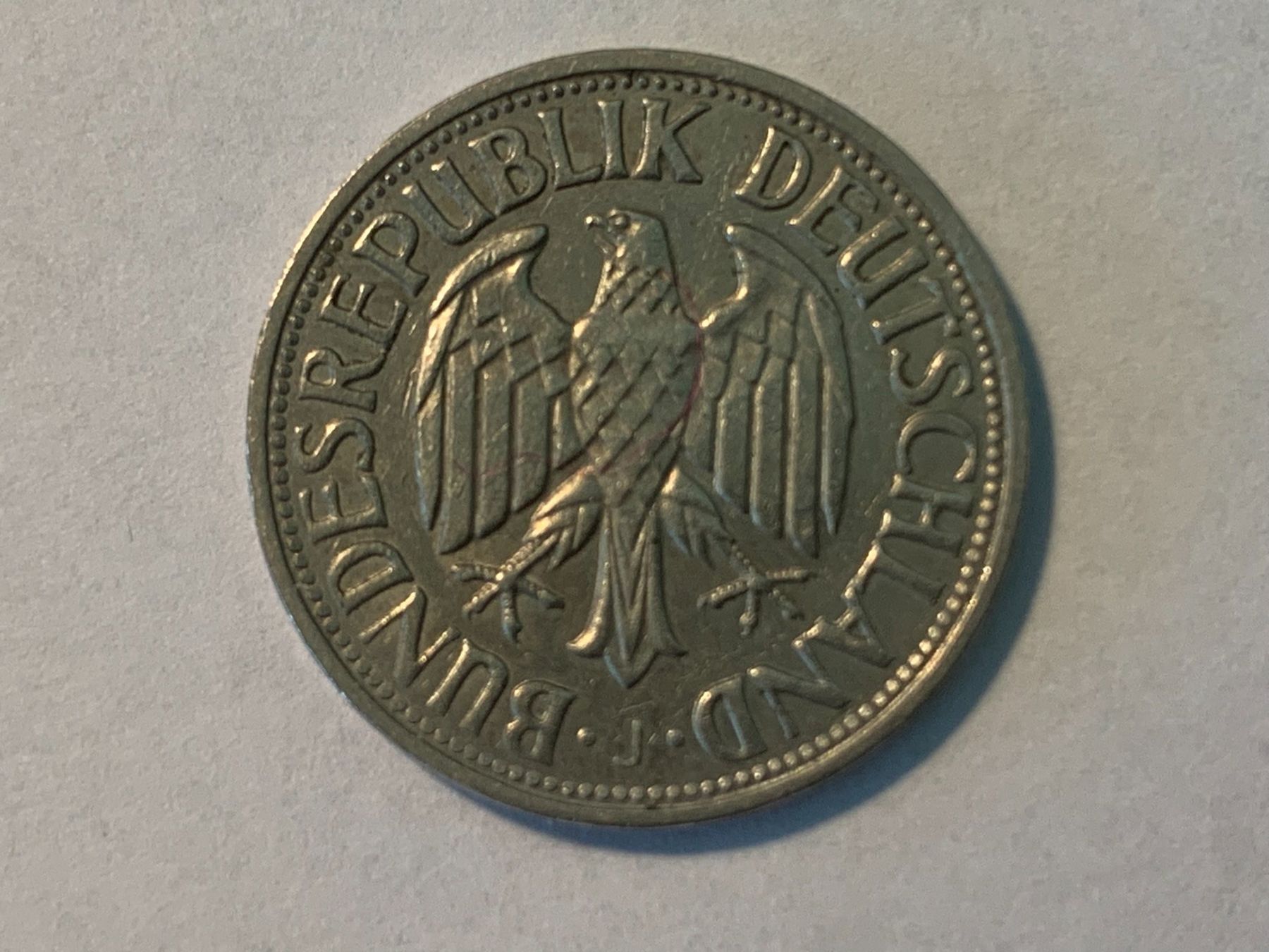 Tutti le monete: 1 Deutsche Mark Münze von 1966 – Usato da Seelisberg venduto da ura_9njn 1
