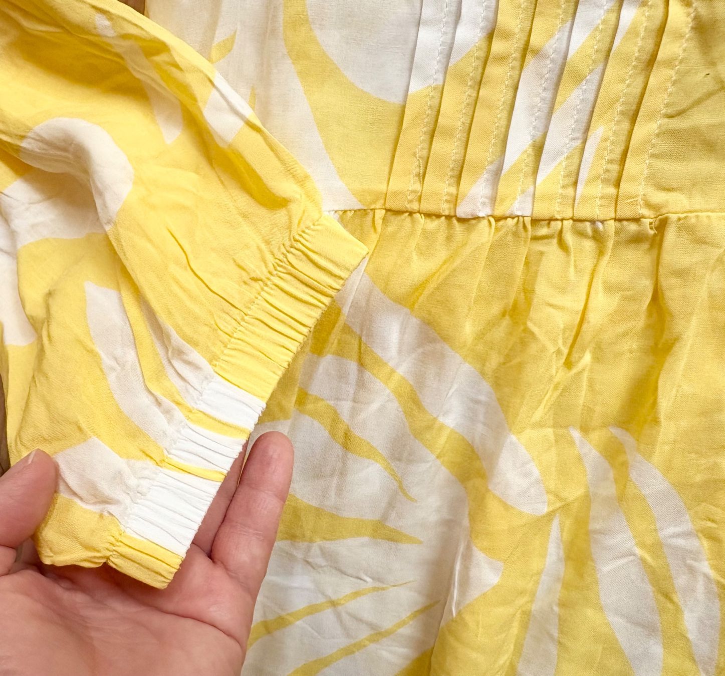 Kleider: Kleid leicht/luftig,zitronengelb,Chicorée,Gr.S – Neu (gemäss Beschreibung) aus Siblingen von Vany_McDougall 3