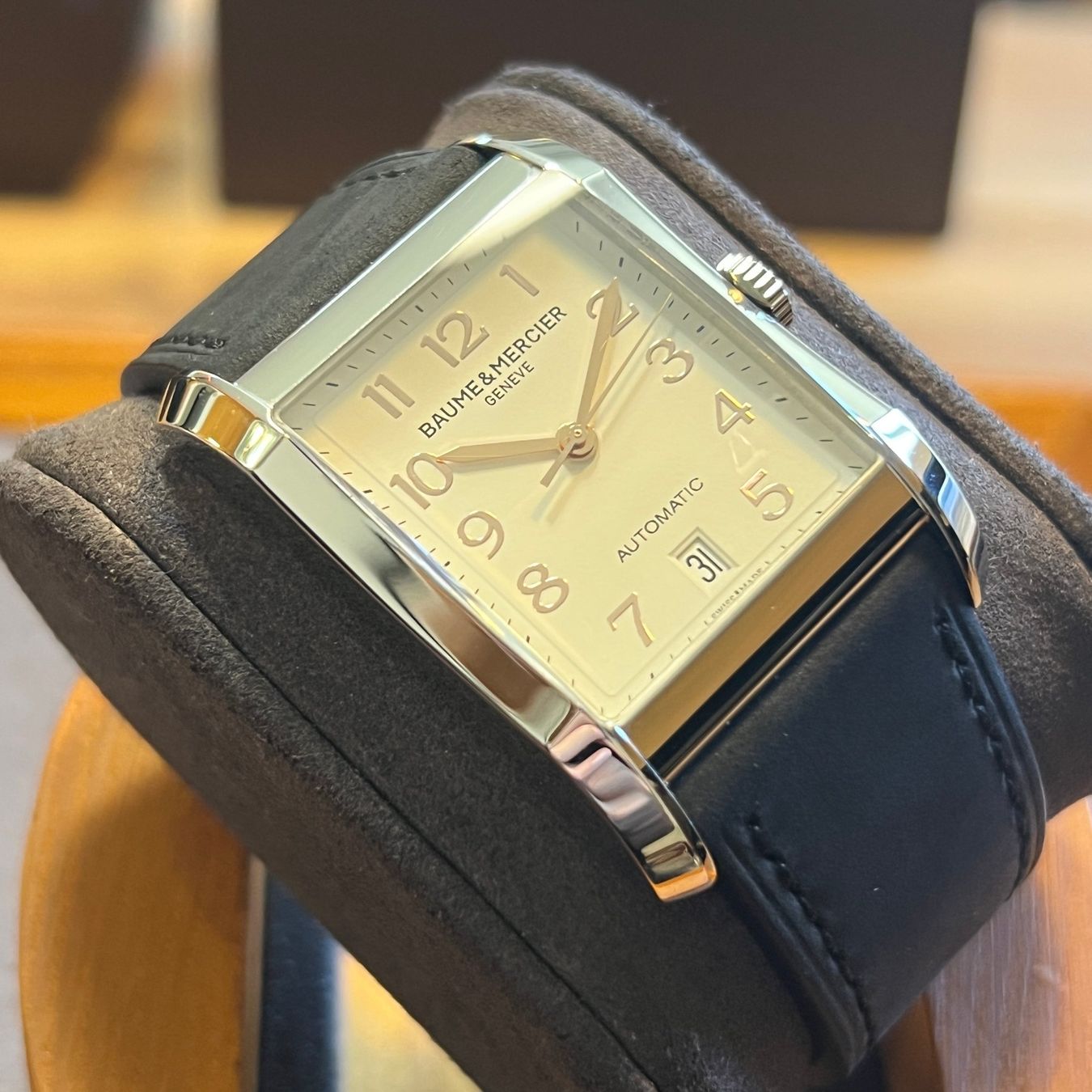 Baume & Mercier Orologi: Baume & Mercier Hampton Automatic Full Set M0A10156 – Usato da Carouge GE venduto da Watchaser 7