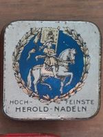 Antike Blechdose Grammophonnadeln Herold NAdeln