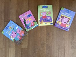 Peppa Wutz 4 Buecher Konvolut, Fruehling, Sommer Lesezeit