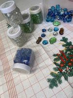 IKEA PÄRLOR Glassteine / Dekoglas Konvolut