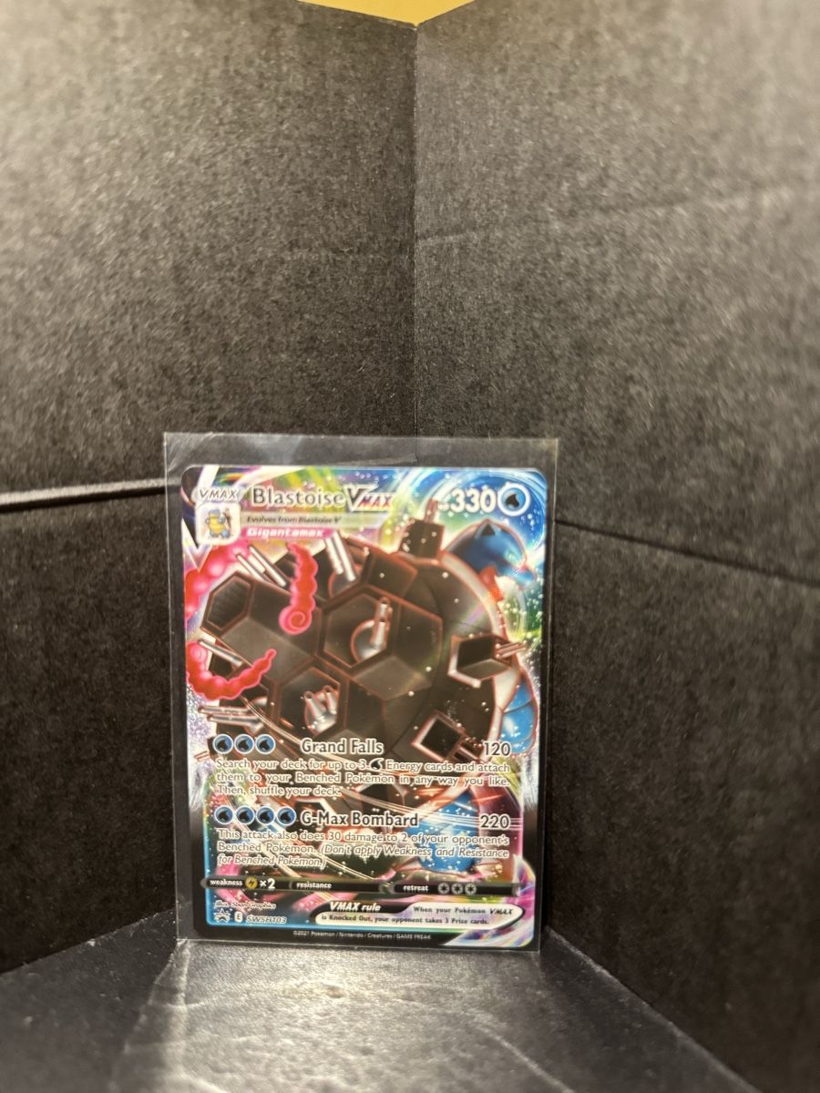 Pokémon Carte collezionabili: Pokemon Blastoise VMAX - Black Star Promo - Mint - ENG – Nuovo (secondo la descrizione) da Bellinzona venduto da TheCarden 4