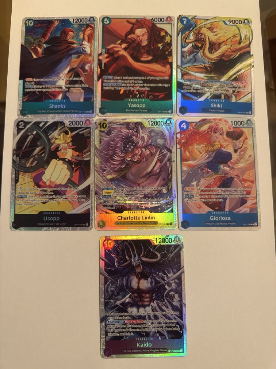 Bandai Cartes à collectionner: OP17 Bulk mit 7 SR – D'occasion à Gossau SG par Makijali 1