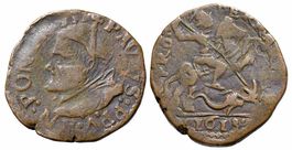 Italien, Ferrara, Quattrino 1613