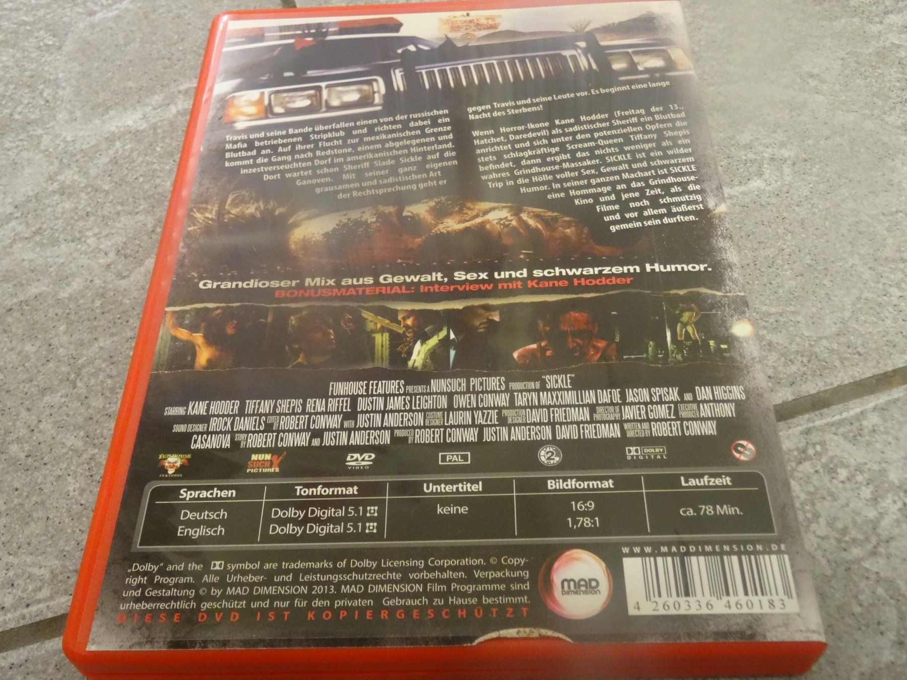 Tutti i DVDs: DVD Sickle Prepare for Hell – Usato da Olten venduto da Disc-Verkauf 2