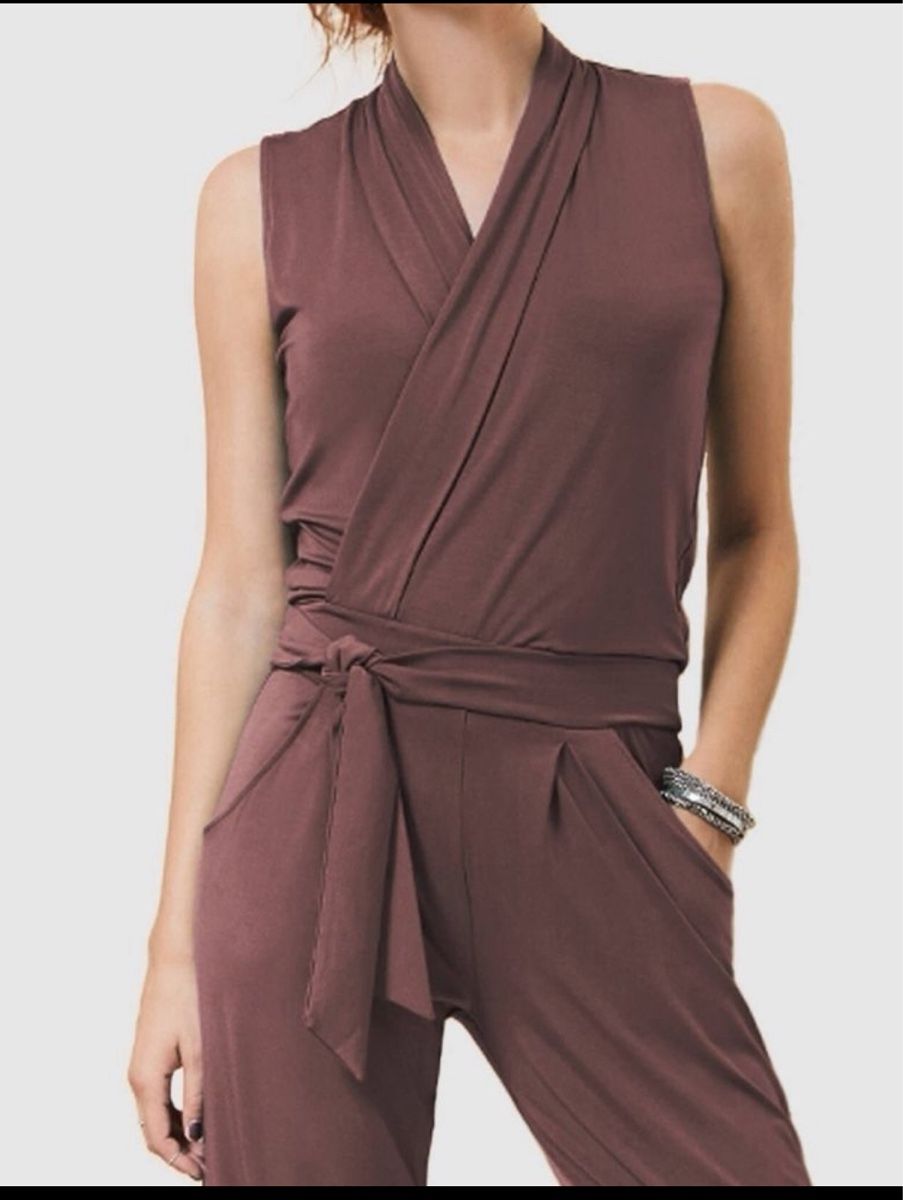 Tute: Eleganter Jumpsuit hellbraun – Usato da Liestal venduto da ell_6xc7 1