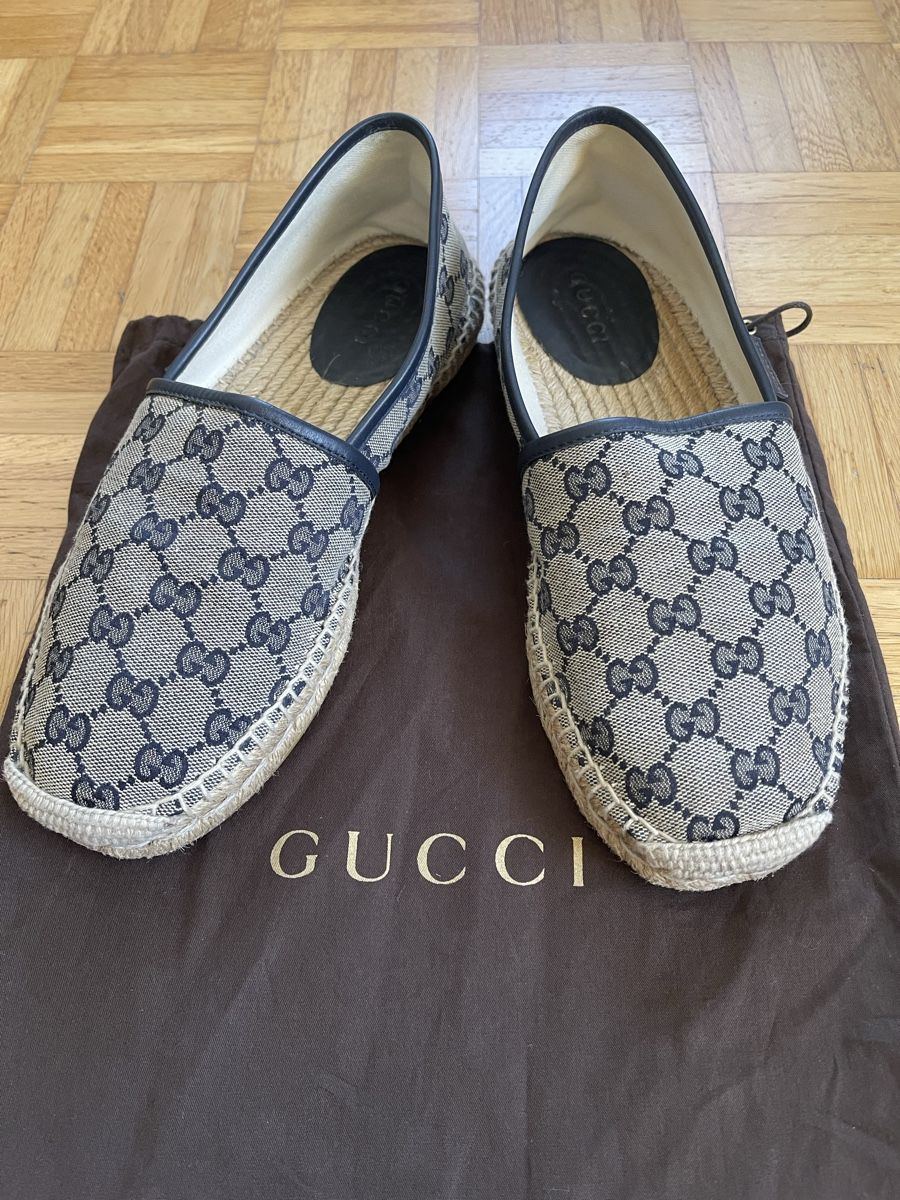 Gucci Scarpe da uomo: Gucci Espadrilles Canvas Monogram – Usato da Goldach venduto da Pero911