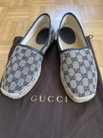 Gucci Espadrilles Canvas Monogram