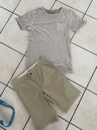 Jack & Jones Sommer Set: Shirt Gr. M und Shorts Gr.S