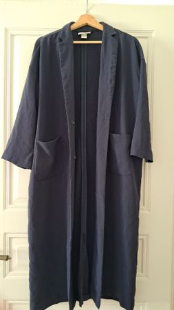 Damen Mantel dunkelblau Grösse M Monki neuwertig