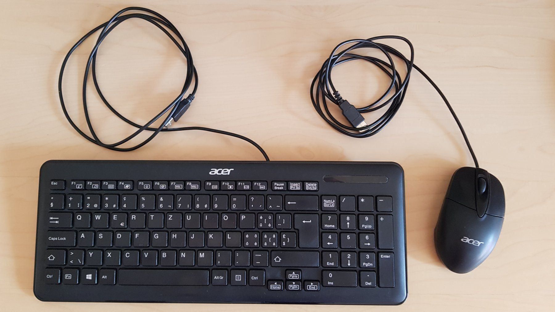 Acer Tastiere: ACER Tastatur & Scroll Mouse – Usato da Altdorf UR venduto da DaVinci_159