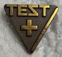 Abzeichen Schweiz - TEST mit Schweizerkreuz