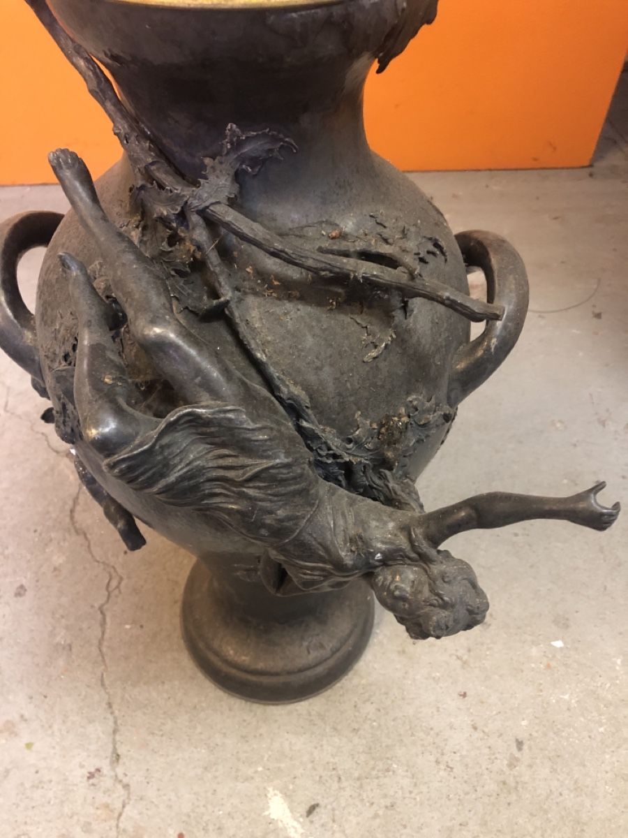 Vasi & Recipienti: Jugendstil Vase aus Bronze – Usato da Zürich venduto da sus_nrn9 4