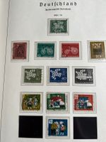 11 timbres olitérés 1960/61 Allemagne selon photo
