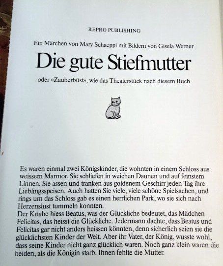 Libri: "Die gute Stiefmutter" Märchenbuch von 1975 – Usato da Wetzikon ZH venduto da strubeli024 2