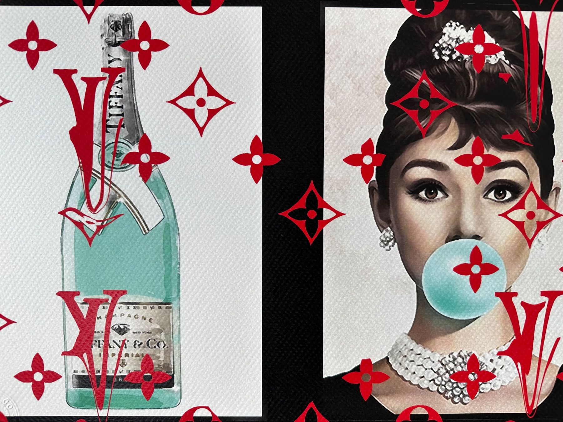 Foto & Immagini: Death: Vuitton Tiffany Bubble Hepburn, signiert – Nuovo (secondo la descrizione) da Meilen venduto da Smgdesign 5
