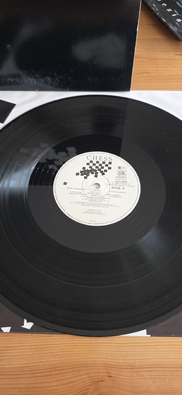 Schallplatten: CHESS - 1984 Vg,Vg – Gebraucht aus Yvonand von RF-VINYL 3