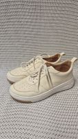 Voll-Leder Sneaker von Werner Gr.38, beige, top Zustand