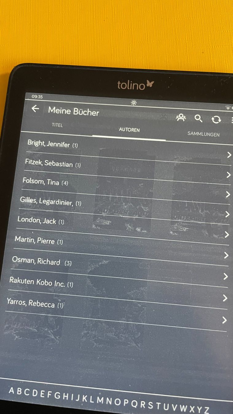 Tolino Tablet PC: Tolino Epos mit Büchern – Usato da Ibach venduto da smarc 2