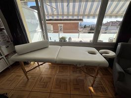 Table de massage pliante - Relax - avec coussin