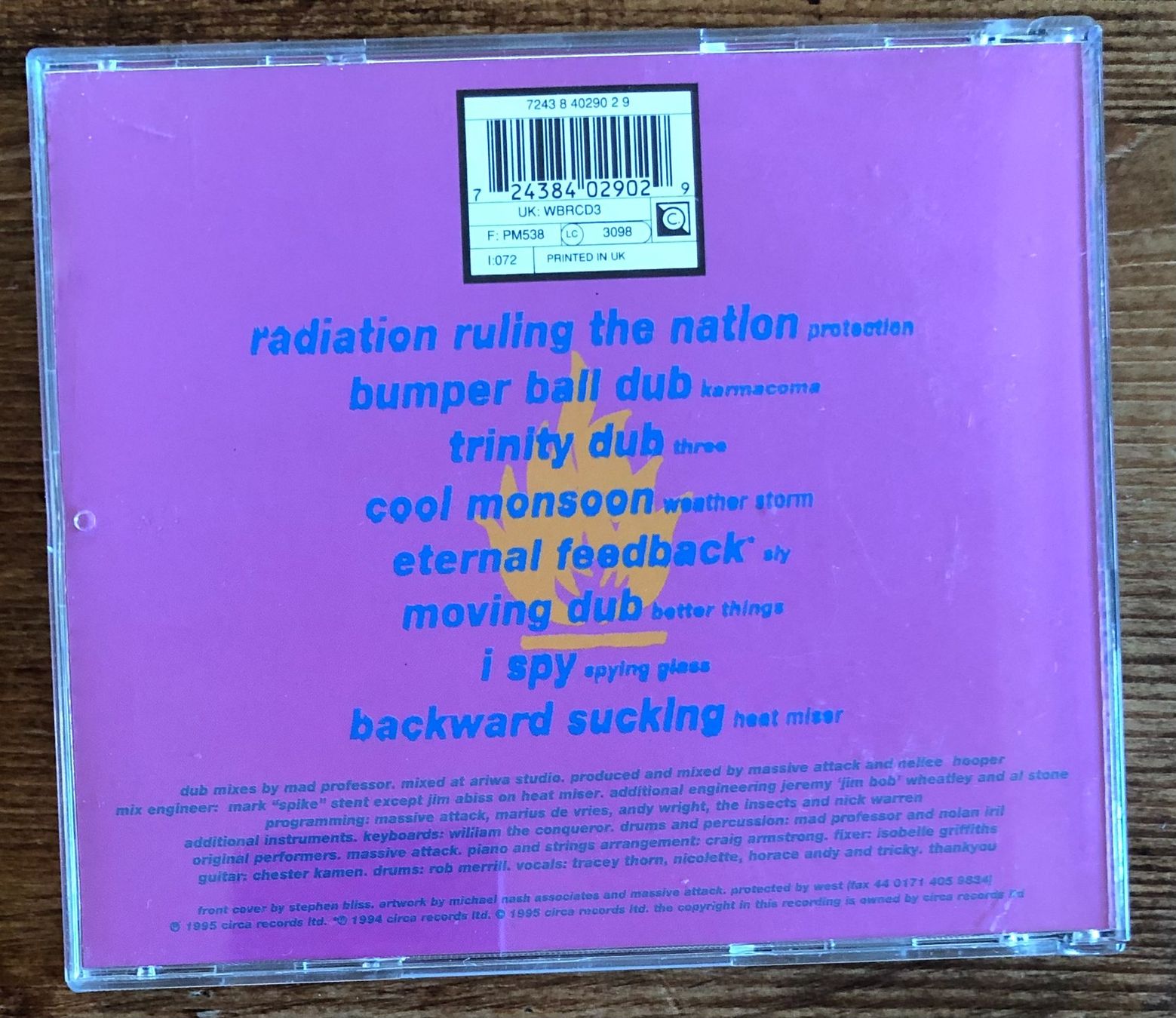 CDs: Massive Attack V Mad Professor – No Protection CD – Gebraucht aus Luzern von Schlafenicht00 1
