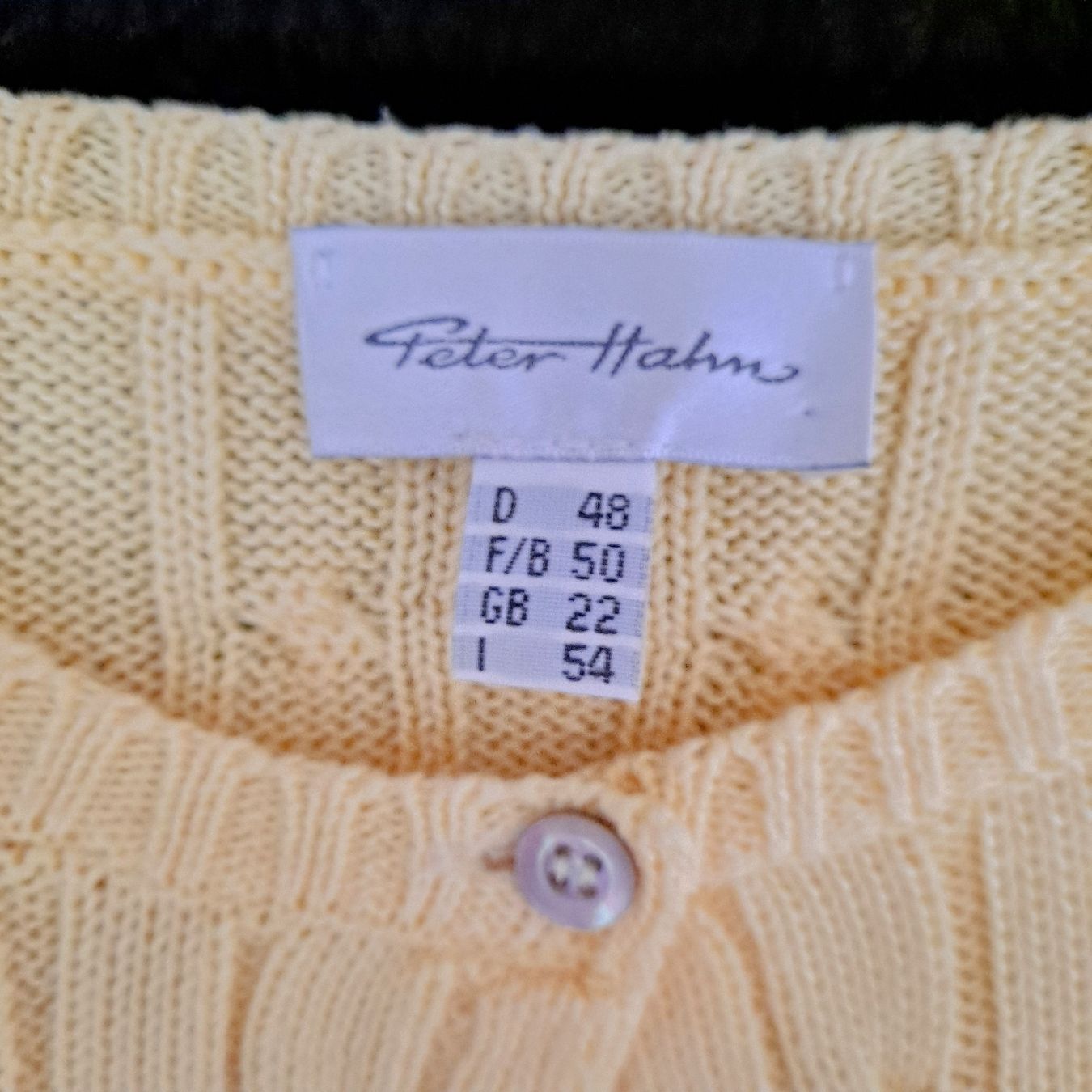 Peter Hahn Vestes: Peter Hahn Jacke Gr. 48 Baumwolle – D'occasion à Liestal par Mas-Y-Mas 2
