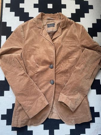 Marc O’Polo Suede Blazer | Garment Dyed
