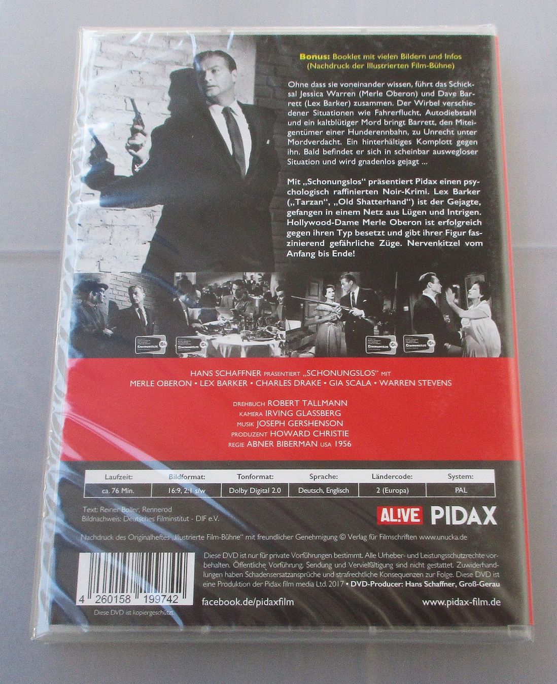 Tous les DVDs: SCHONUNGSLOS - Lex Barker NEU/OVP – Neuf avec emballage d'origine à Wattwil par Muriel10 1