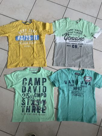 4 coole Camp David T-Shirt Gr.128