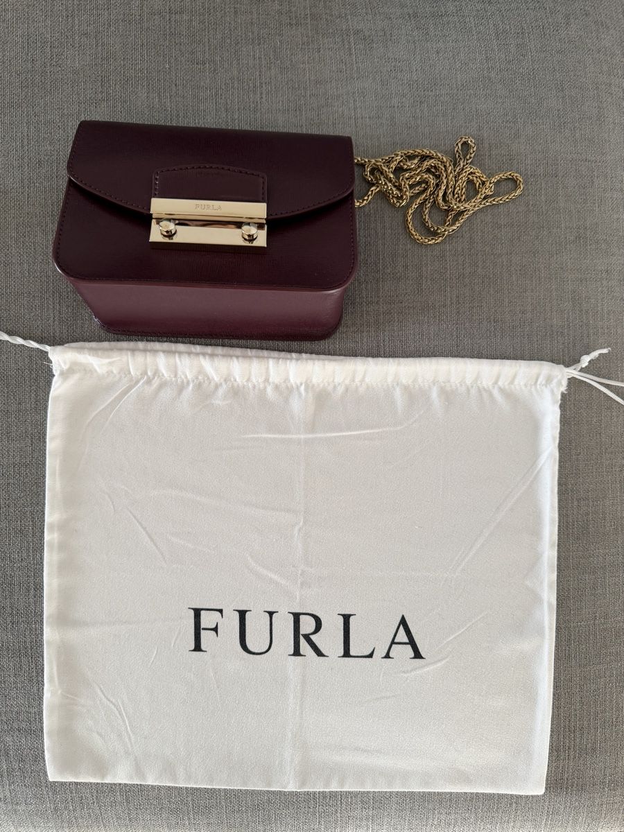 Furla Borse da donna: Sac Furla Metropolis Mini Bordeaux – Usato da Lausanne venduto da anc_hds7 1