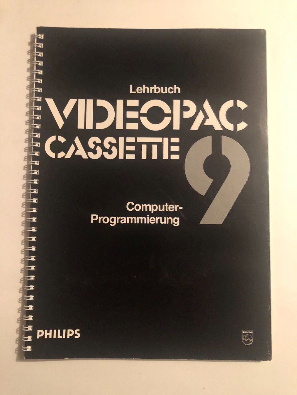 Philips Konsolen: Philips Videopac 9 Display Command + Lehrbuch – Gebraucht aus Kestenholz von Matti_10 1