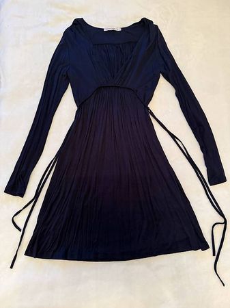 Kleid Blau Soda